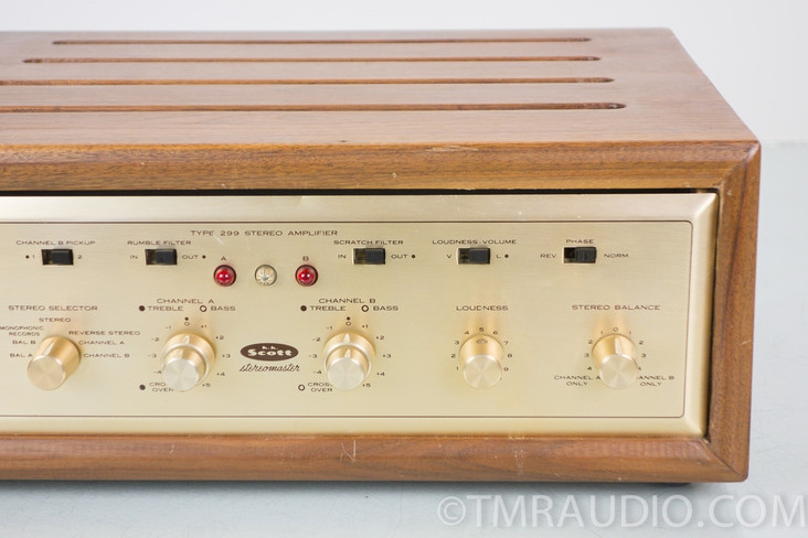 Scott Stereomaster Type 299 Vintage Stereo Tube Amplifier