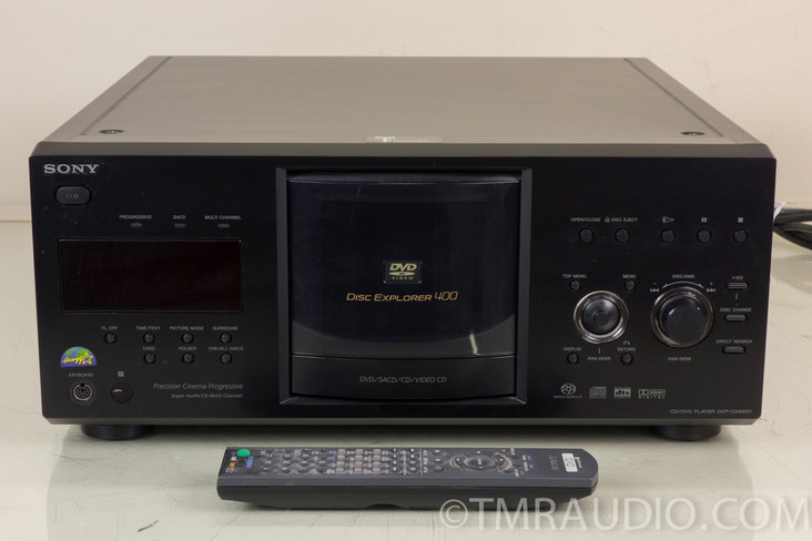 Sony DVP-CX985v 400 Disc CD / DVD / SACD Changer / Player