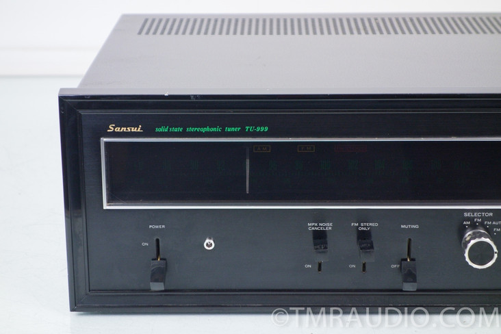 Sansui TU-999 Vintage AM / FM Analog Tuner; Multi-Voltage