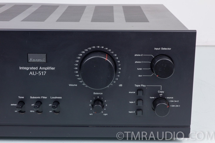 Sansui AU-517 Vintage Stereo Integrated Amplifier / Amp