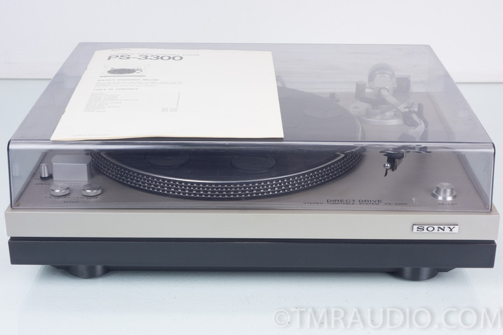 Sony PS-3300 Direct Drive Turntable in Factory Box