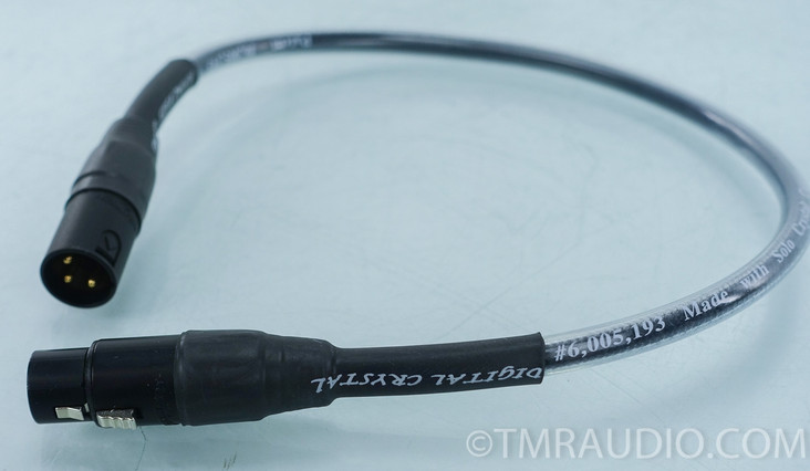 Analysis Plus Digital Crystal AES / EBU XLR Cable; .5M