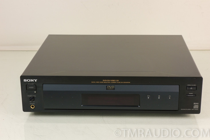 Sony DVP-S7000 DVD / CD Player; Audiophile Transport