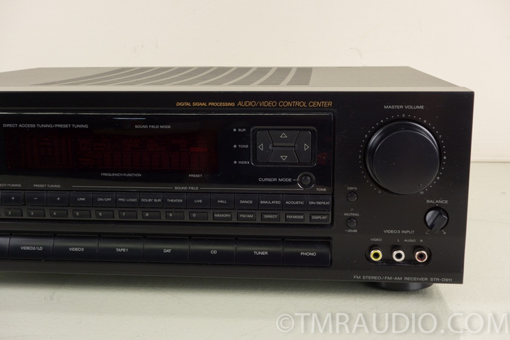 Sony STR-D911 Stereo AM / FM Receiver w/ Graphic EQ; Remote