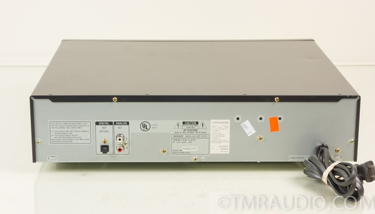 Sony CDP-CE275 5 Disc CD Changer / Player