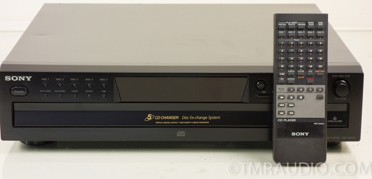Sony CDP-CE275 5 Disc CD Changer / Player