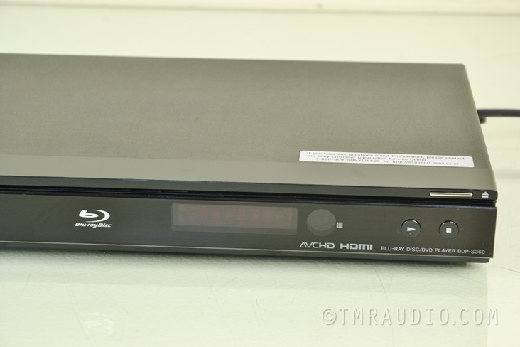 Sony BDP-S360 Blu-ray DVD / CD Player