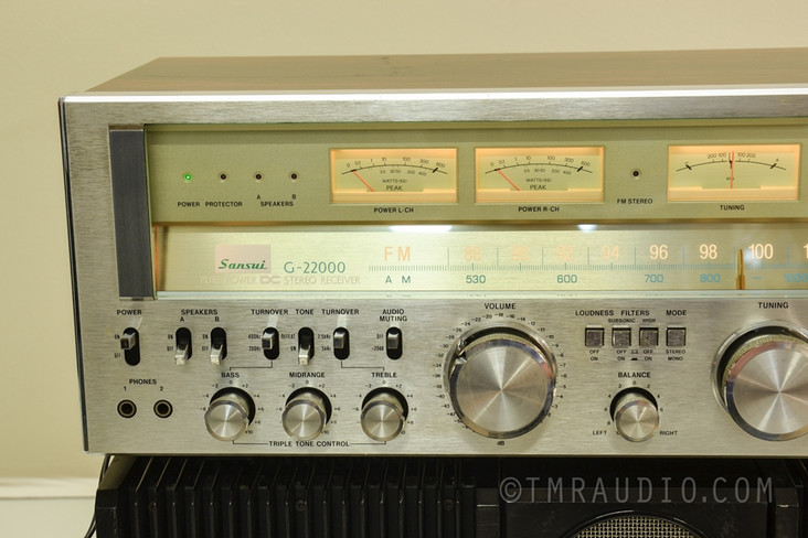 Sansui G-22000 Vintage Stereo Receiver; AS-IS