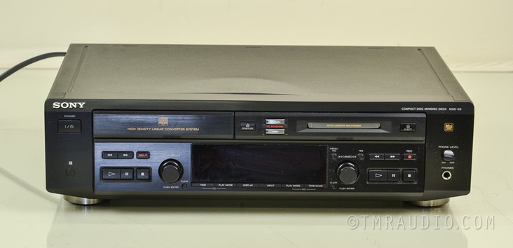 Sony MXD-D3 CD / MiniDisc Deck; MD Recorder