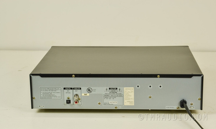 Sony CDP-CE275 5 Disc CD Changer / Player in Factory Box; Remote