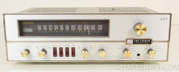 The Fisher 440 Vintage FM Stereo Receiver
