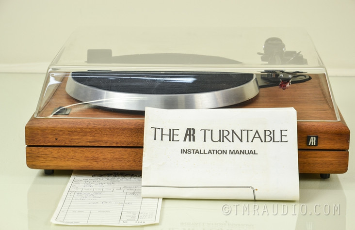 The AR Turntable; Near Mint Condition in Box with Dynavector 10x4 Cartridge