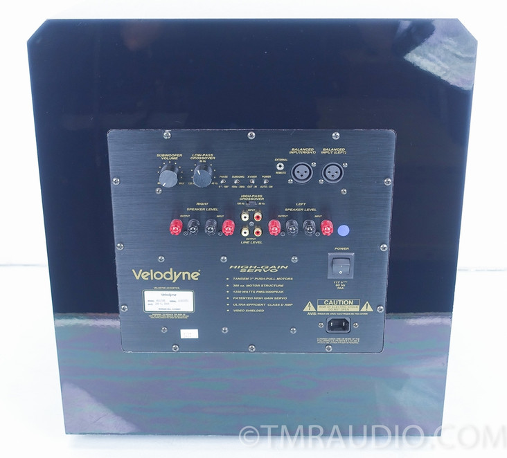 Velodyne HGS15 Subwoofer; 15 inch Powered Subwoofer; HGS-15