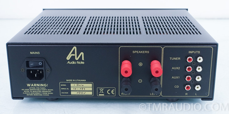 Audio Note UK iZero Tube Integrated Amplifier in Factory Box