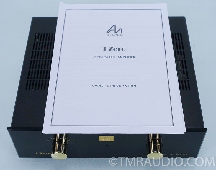 Audio Note UK iZero Tube Integrated Amplifier in Factory Box