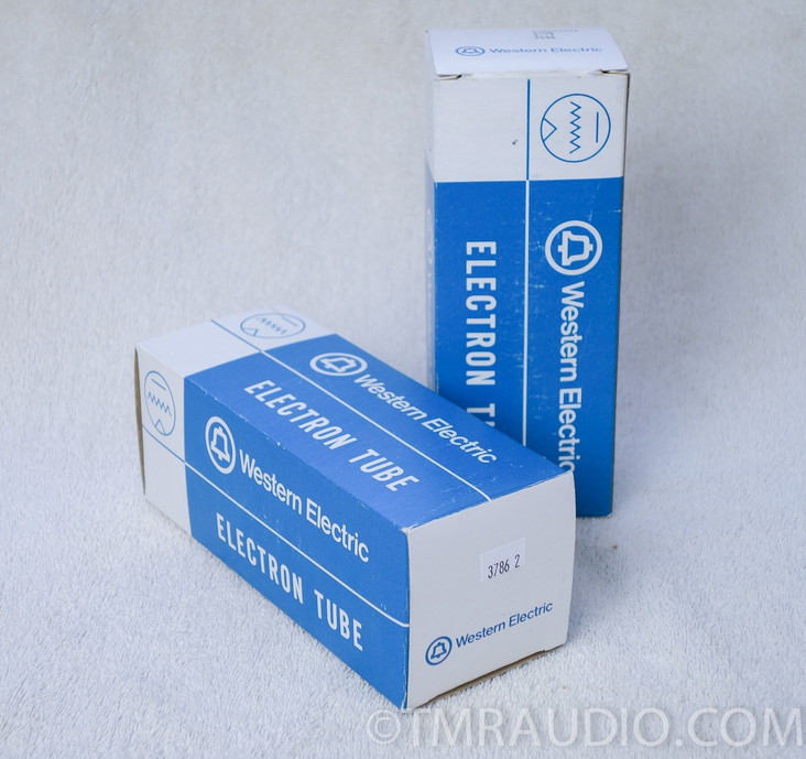 Western Electric 300B Vacuum Tubes; NOS Pair (1976)