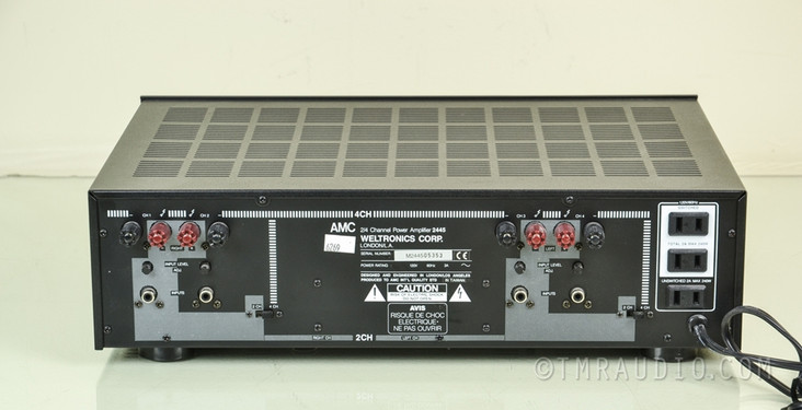 Weltronics AMC 2445 2 / 4 Channel Stereo Power Amplifier