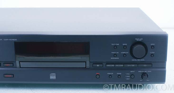 Yamaha CDR-HD1500 HDD / CD Recorder; Audiophile Digital Recording