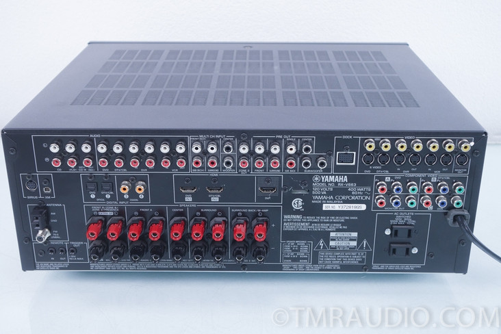 Yamaha RX-V663 7.2 channel Home Theater Receiver in Factory Box