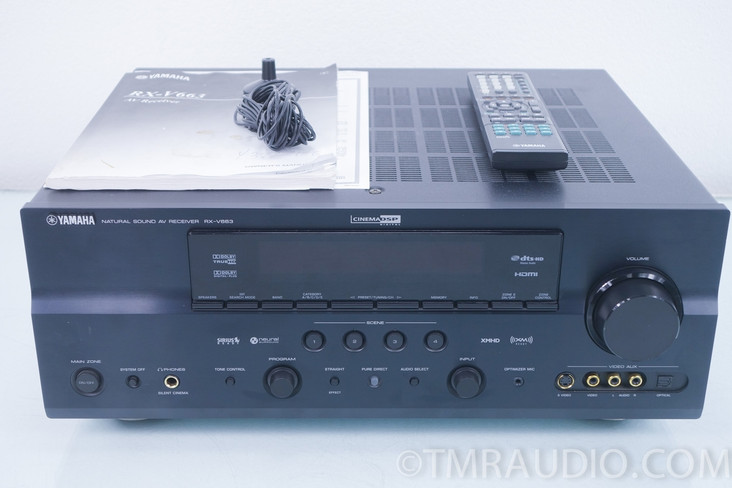 Yamaha RX-V663 7.2 channel Home Theater Receiver in Factory Box