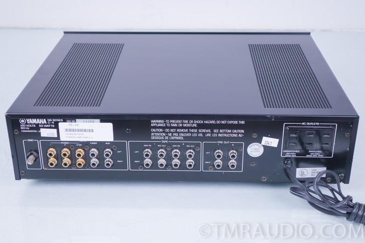 Yamaha C-4 Preamplifier; Stereo Preamp C4 AS IS