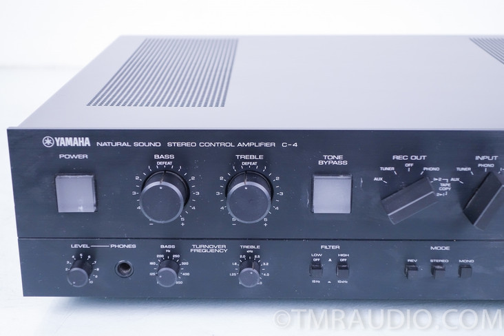 Yamaha C-4 Preamplifier; Stereo Preamp C4 AS IS