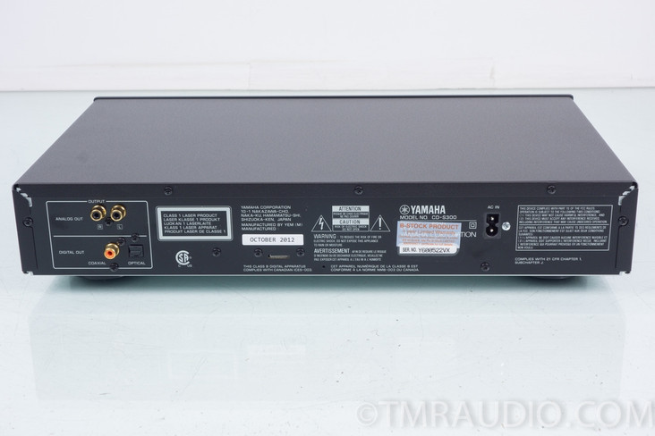 Yamaha CD-S300 CD Player w/ iPod Connection in Factory Box