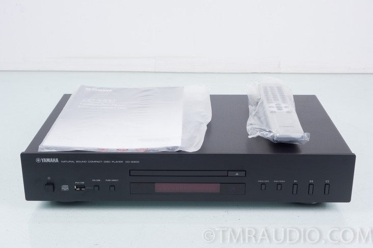 Yamaha CD-S300 CD Player w/ iPod Connection in Factory Box