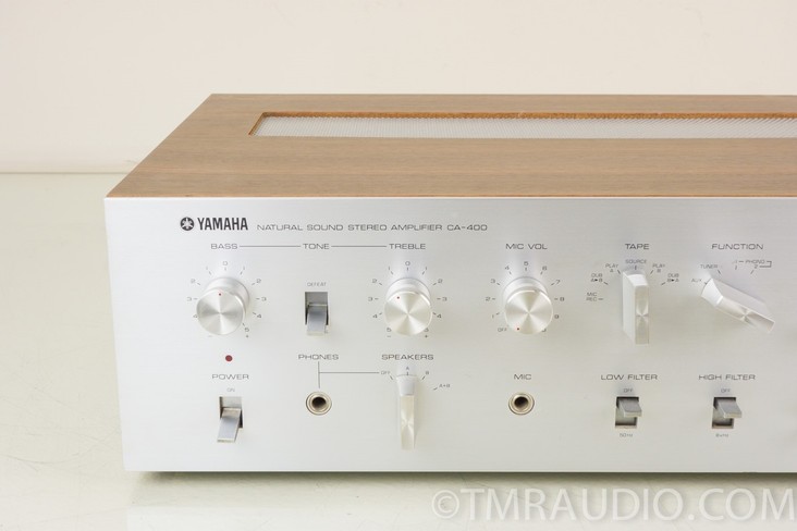 Yamaha CA-400 Natural Sound Stereo Integrated Amplifier; Near Mint