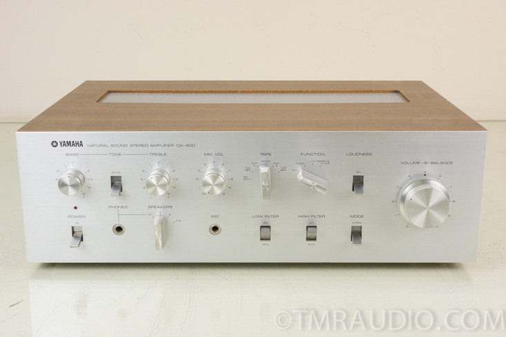 Yamaha CA-400 Natural Sound Stereo Integrated Amplifier; Near Mint