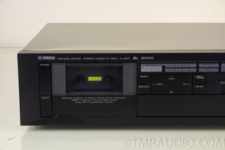 Yamaha K-1000 Stereo Cassette Deck AS-IS
