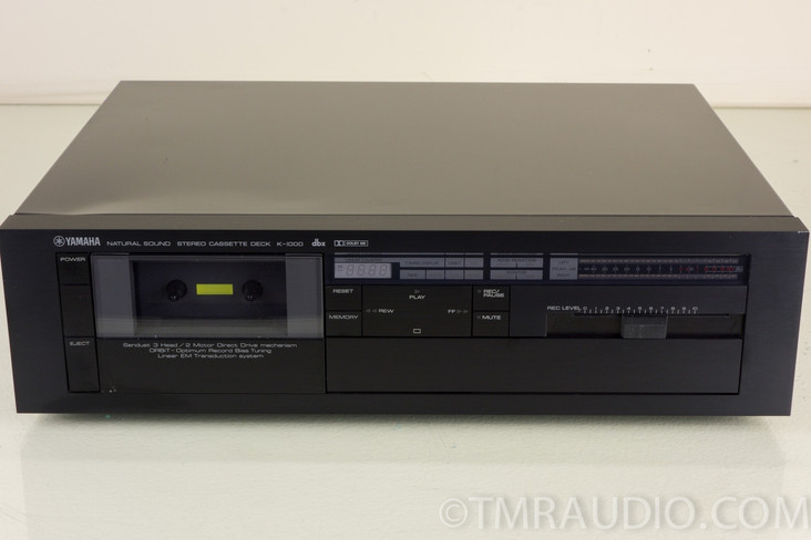 Yamaha K-1000 Stereo Cassette Deck AS-IS