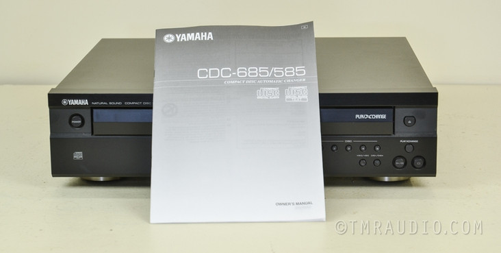 Yamaha CDC-585 5 Disc CD Changer / Player w/ Manual