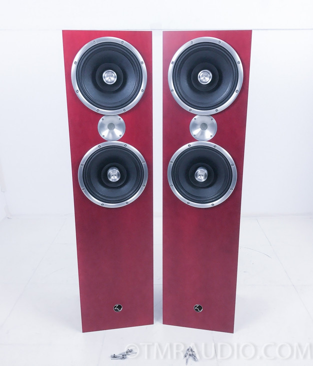 Zu Audio Omen Def Floorstanding Speakers; Pair; Sangria