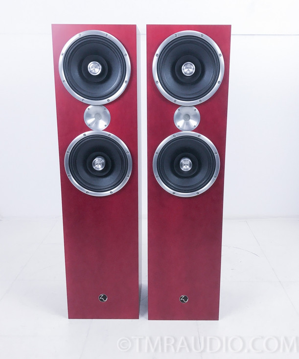 Zu Audio Omen Def Floorstanding Speakers; Pair; Sangria