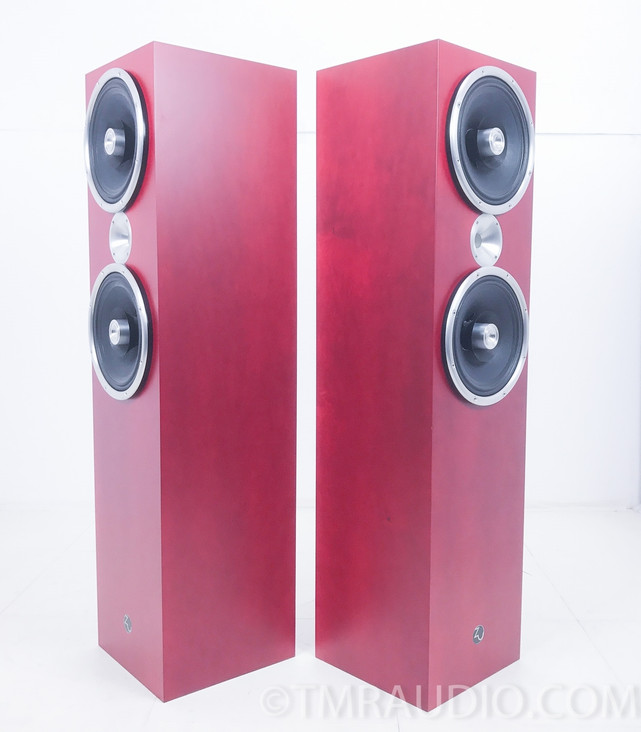 Zu Audio Omen Def Floorstanding Speakers; Pair; Sangria
