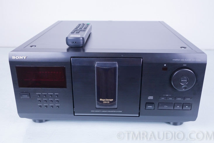 Sony CDP-CX225 200 Disc CD Changer / Player 1