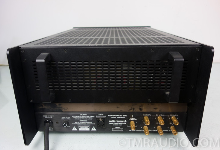Audio Research Reference 600 Monoblock Amplifier Pair; Tube Amplifiers