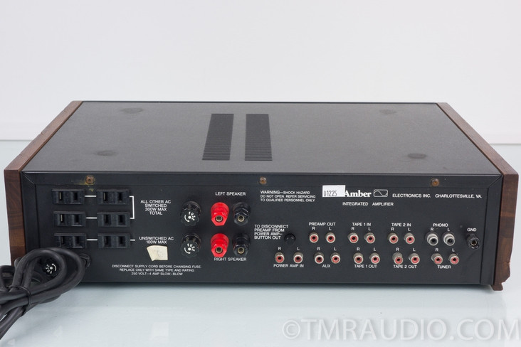 Amber Electronics Series 50b Vintage Integrated Amplifier