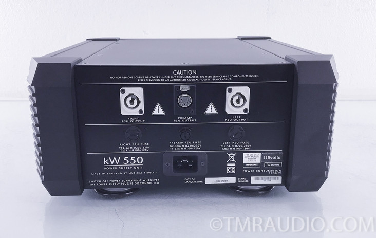 Musical Fidelity KW-550 Integrated Dual Mono Amplifier