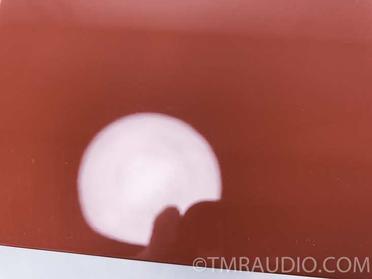 Triangle Color Bookshelf Speakers; Red Pair