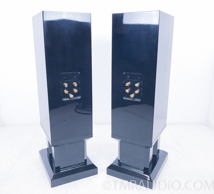 Sunny Cable Technology H2W8 Speakers; Pair; White Horns