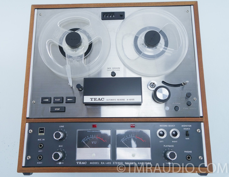 Teac A-4010S Reel to Reel Tape Recorder; AS-IS