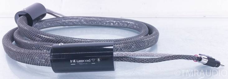 HiDiamond D8 Speaker Cables; 3m Pair; Locking Bananas