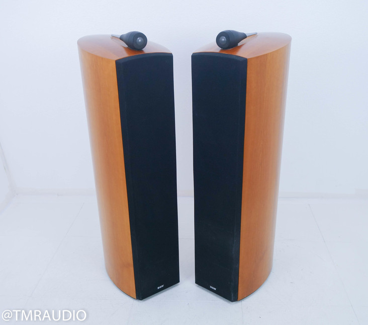 B&W Nautilus 803 Floorstanding Speakers; Cherrywood Pair; Bowers & Wilkins