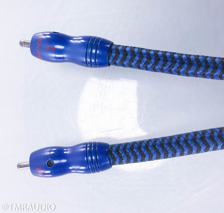 AudioQuest Diamondback RCA Cable; Single 2m Interconnect