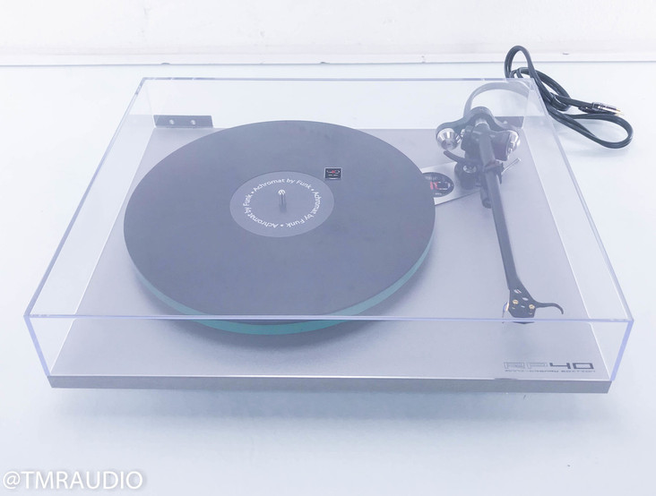 Rega RP40 Anniversary Edition Turntable; GrooveTracer Counterweight; DL103 Cart