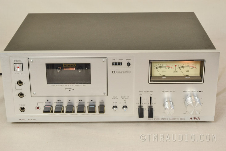 Aiwa AD-6300 Vintage Cassette Deck / Tape Recorder