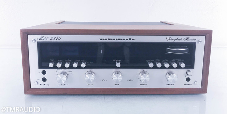 Marantz 2240 Vintage Stereo Receiver w/ Walnut Case; Factory Box; 1 Owner