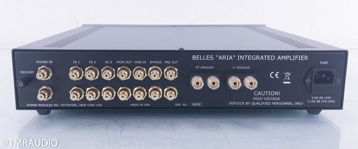 Belles Aria Stereo Integrated Amplifier; Remote